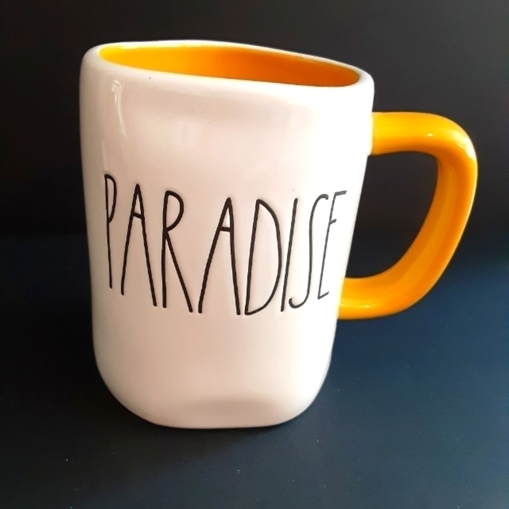 Rae Dunn PARADISE Mug NEW